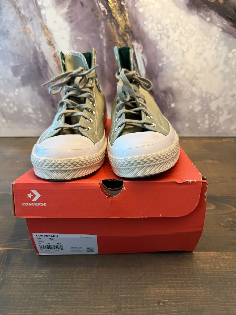 Converse Chuck 70 High A00726C Light Field Surplus Olive Green